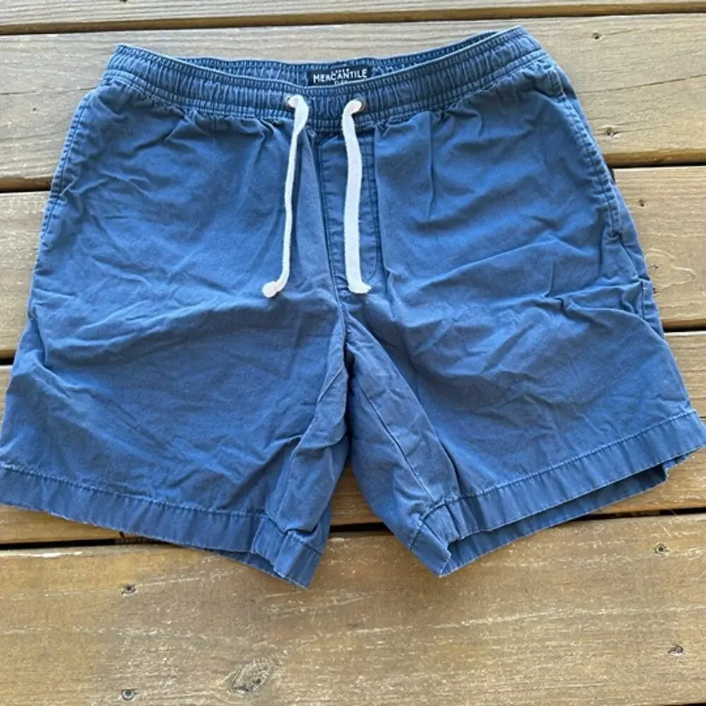 Men's J.Crew Mercantile Flex Navy Pull-On Stretch Shorts